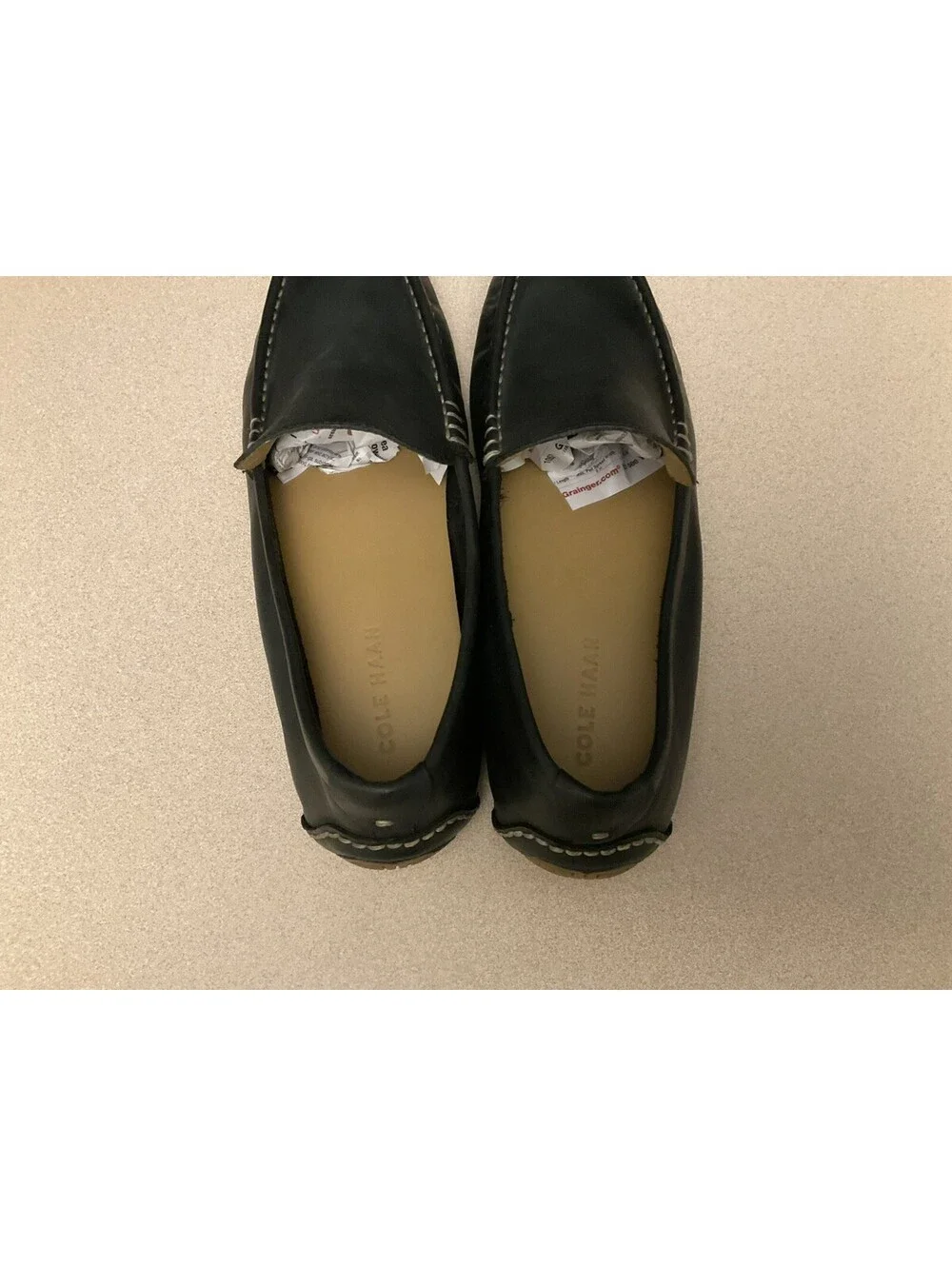 Mens Cole Haan Somerset Venetian Black Leather Loafers. Size 9.5M. Nice Shoes!